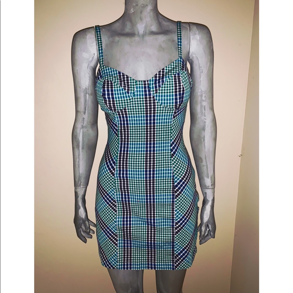 Fitted mini dress